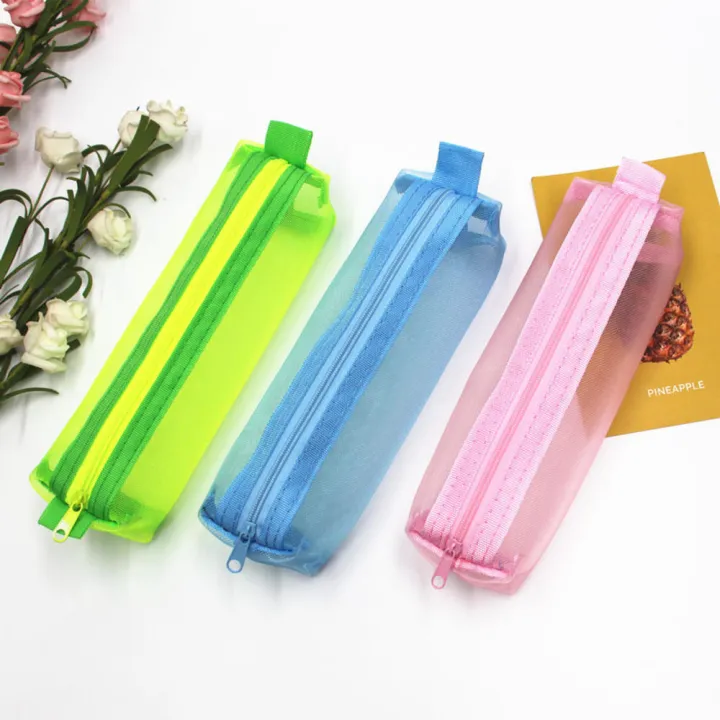 case%20organizer%20stationery%20storage%20bag%20office%20supplies%20cosmetics%20makeup%20travel%20accessories%20Colorful%20life%20mesh%20pencil%20pouch,zip%20mesh%20-%20Image%204