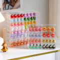 Cute Particle Storage Pop Mart Blind Box Figurine Stand Small Multi-layer Rotating Detachable Display Rack. 