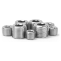 20 Pcs Pipe Plug Fitting,1/8 1/4 3/8 1/2 3/4In NPT Male Internal Hex Thread Socket Pipe Plug Fitting Assortment Kit,B. 
