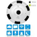 V380 Panoramic Hd 960P 1.3Mp 360 Degree Wireless Wifi Ip Camera For Home Security Surveillance (White). 