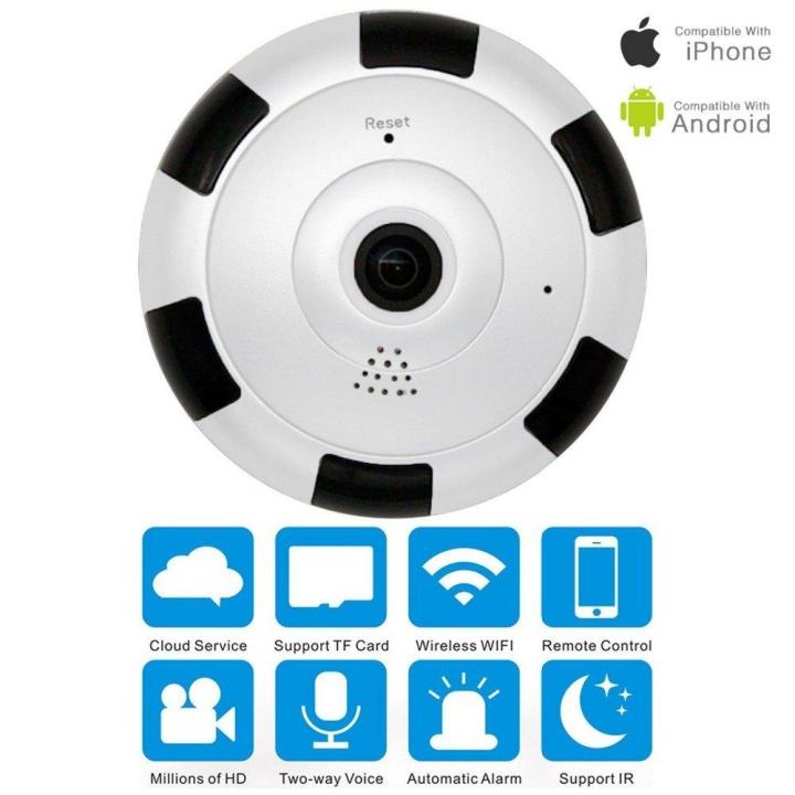 V380 Panoramic Hd 960P 360 Degree Wireless Wifi Ip Camera - Main Image