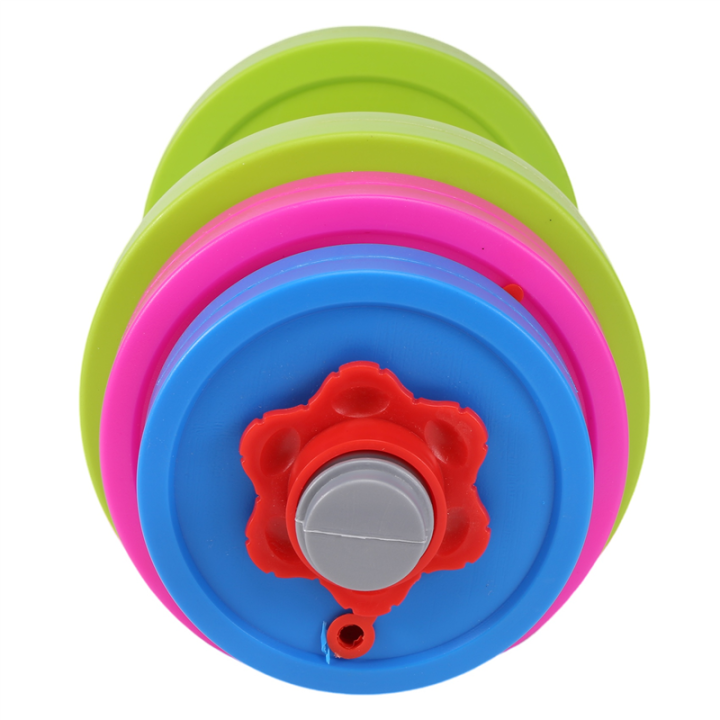 Children's Dumbbell Toy Sensory Training Equipment Children's Weightlifter Barbell Toy Set Dumbbell Toy Set