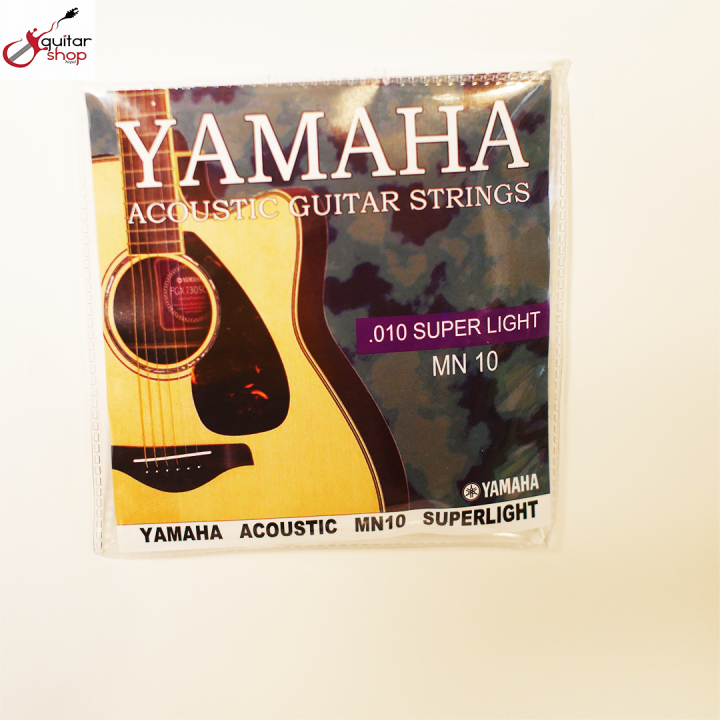 Yamaha Acoustic Guitar Strings .010 Super Light MN10
