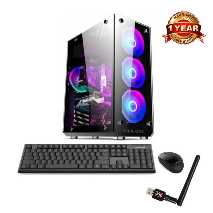 Wifi Desktop Computer CPU Assemble Wireless Intel Corei7 (11th Gen)/ 8 GB DDR4/ 500GB HDD Intel HD Graphics 64 bit Windows 10