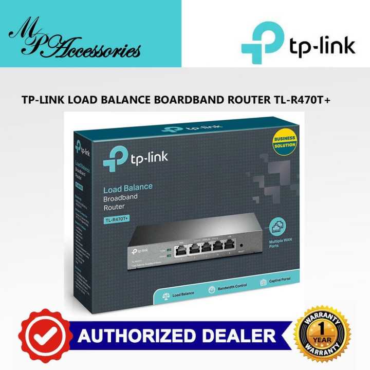 TP-Link Load Balance Broadband Router TL-R470T+