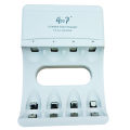 GOOP C704A2 Rechargeable Battery Charger for AA & AAA Ni-MH/Ni-Cd Batteries - 4 Slots, USB Input, LED Status. 