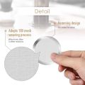 3 Pack Metal Reusable Coffee Filter Mesh for Coffee Maker Espresso Maker, Silver. 
