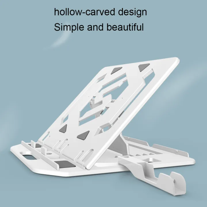 %E3%80%90New%20Trend%E3%80%91Height%20Adjustment%20Laptop%20Stand%20For%20Macbook%20Lenovo%20Computer%20360%20Degree%20Rotating%20Bottom%20Notebook%20Cooling%20Pad%20Bracket%20Phone%20Stand%20-%20Image%204