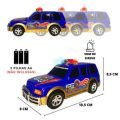 Police Toy Car Battery Operated With Light & Music For Kids. 