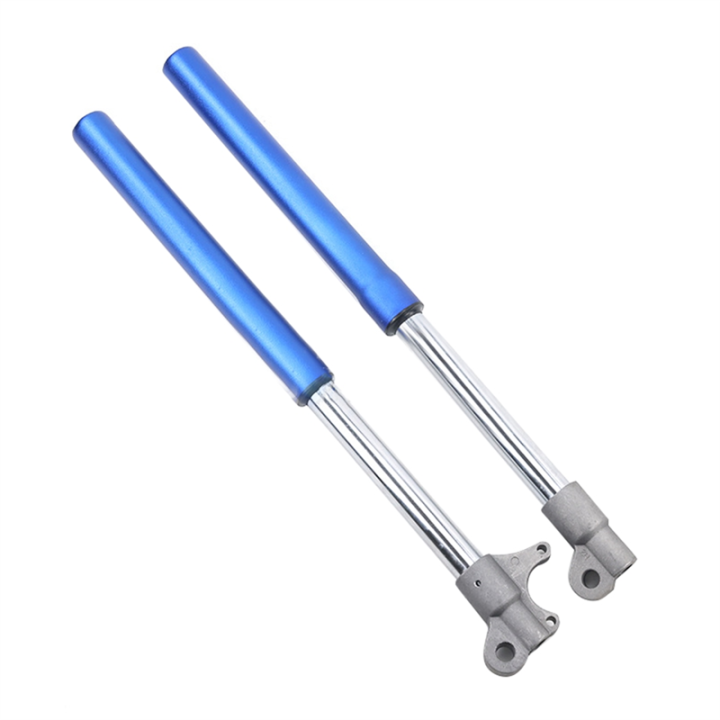 OUMERY Motorcycle Front Inverted Fork Shock Absorption for China 47cc 49cc Mini Motorcycle Pit Bike Motocross Accessorie,Blue