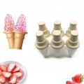 ICE Candy Maker ICE Cream Mold Used for Making ICE -Creams Cone Set of 6. 