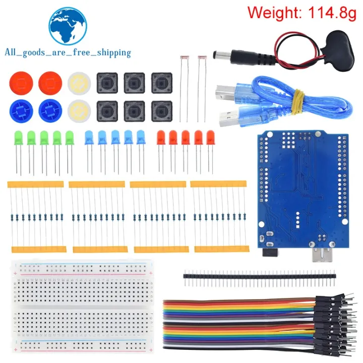 TZT%20Starter%20Kit%20For%20UNO%20R3%20Mini%20Breadboard%20LED%20Jumper%20Wire%20Button%20For%20Arduino%20Diy%20Kit%20School%20Education%20Lab%20-%20Image%204