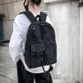 2022 New Style Large Capacity Schoolbag Women's Korean Style High School College Student Functional Style Instagram Popular Brand Backpack Women's Backpack. 