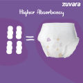 Zuvara Disposable Sanitary Period Panties - M-L  (3 Pcs). 
