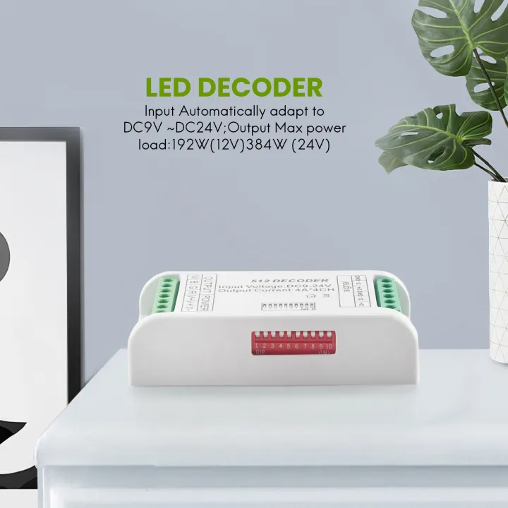 Mini%204%20Channel%20DMX%20RGBW%20Decoder%2016A%20RGB%20RGBW%20Strip%20Controller%20-%20Image%207