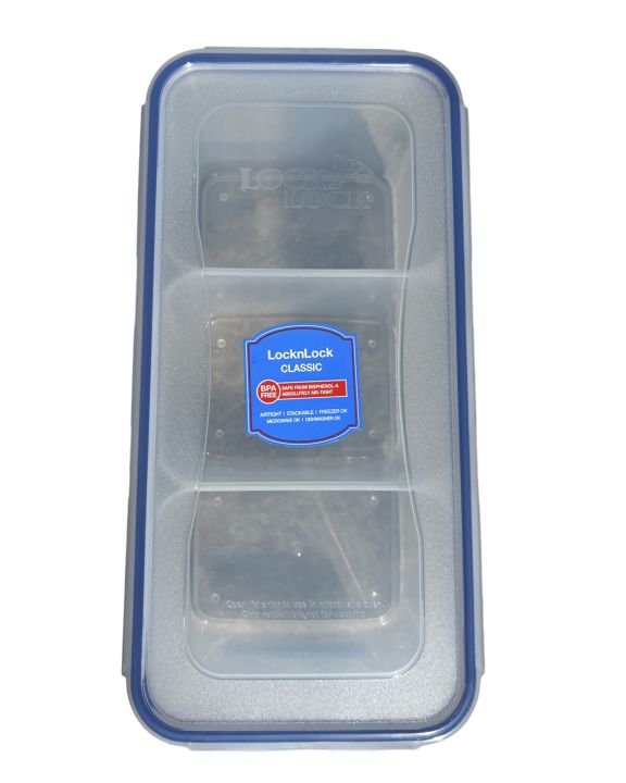 Locknlock%20Airtight%20Tall%20Container%20/%20Box%20With%20Divider%203.4L%20Freezer%20Microwave%20Safe%20-%20Image%203