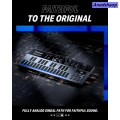 Anedshaop Analog Bass Synthesizer and Sequencer, Donner Essential B1 with New style Intuitive User Interface, 128 Patterns Memory, Saturation. 