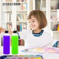 DISICHEN Luxury 1Pcs Transparent Plastic Graduated Bottles Twist Cap Travel Refillable Squeeze Bottles Liquids Inks Oils Arts Hair Dye Container. 