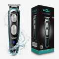 VGR V-055 Rechargeable Hair Trimmer Waterproof Wireless Electric Shavers Beard Hair Clipper Trimmer Tool. 