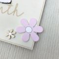 Wenefang Girls Boys Newborn Photography Props Baby Milestone Photo Props Profesional Wooden Baby Monthly Milestone Cards 3D Flowers Double Sides. 