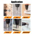NCANRUI Diamond Drill Bits Set, 10 PCS Diamond Hole Saw Set, Glass Drill Bit for Ceramic Tile Porcelain Marble Bottles. 