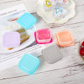 Kitchen accessories 6Pcs Food Storage Container Small Plastic Moisture-proof Containers Mini Kitchen Storage Box with Leakproof Lid Kitchen Accessories Demoo. 