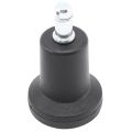 5 Pcs Glides Replacement for Office Chair Fixed Stationary Caster. 