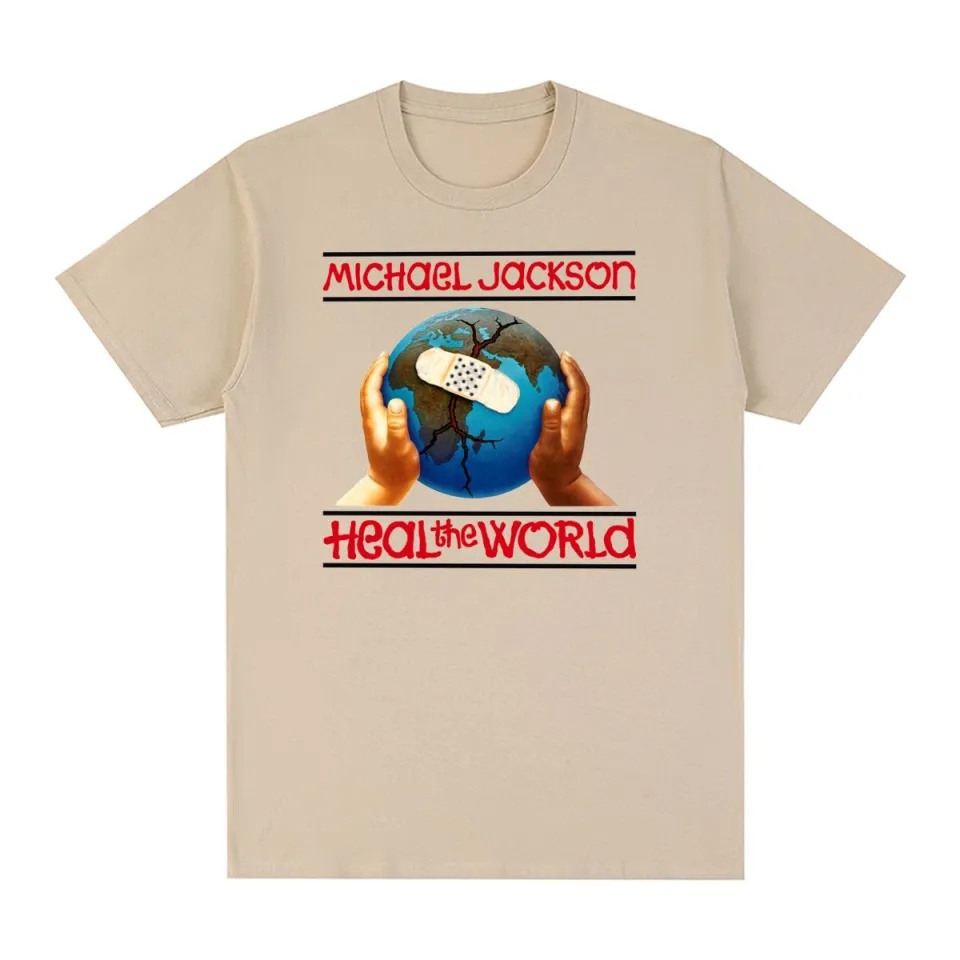 Bizzy Michael Jackson Heal The World 1997 World Tour Vintage T