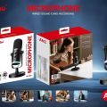 NeePho M03 Professional RGB Wireless Podcast Microphone | ANC Noise Cancelling Condenser Mic for Gaming, Streaming, YouTube & Content Creation. 