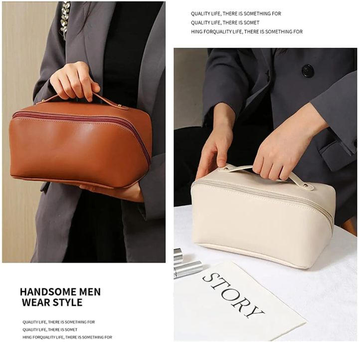 Wifu%20Travel%20and%20Makeup%20Bag%20Pouch%20PU%20Leather%20Cosmetic%20and%20Makeup%20Organizer%20-%20Image%207