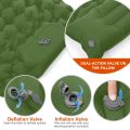 Camping Sleeping Pad with Pillow Built-in Pump Ultralight Inflatable Sleeping Mat Waterproof Camping Air Mattress for Backpacking Hiking Tent Traveling. 