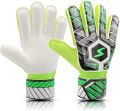 Soccer Goalie Gloves Kids Youth Adult, Goalkeeper Gloves Strong Grip with Fingersave and Double Wrist Protection, Fit Match Training. 