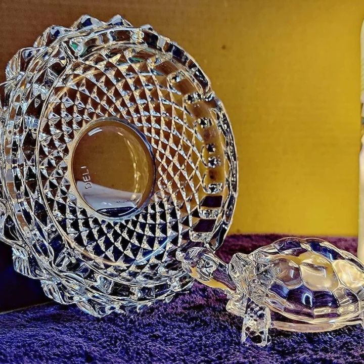 Crystal%20Tortoise%20With%20Plate%20For%20Good%20Luck%20-%20Image%202
