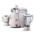 Sujata Powermatic Plus, Juicer Mixer Grinder with Chutney Jar, 900 Watts, (White). 