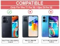 Bumper Case for iQOO Z6 Pro / Vivo T1 Pro 5G - 360 Degree Protection | Protective Design | Transparent Back Cover. 