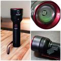 LED Flashlight 26650 Lithium Battery High Powered Imported Torch Emergency light Power Bank. 