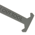 FORIDE Replacement Part for ProHeat 4X Revolution Pet Nozzle Clean Out Tool 1606433/160 - 6433. 