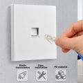 Network Module CAT6 Cable Interface Outlet Network Socket Panel Wall Switch Internet Outlet Computer Network Interface Computer Socket Panel Wall RJ45 Socket. 