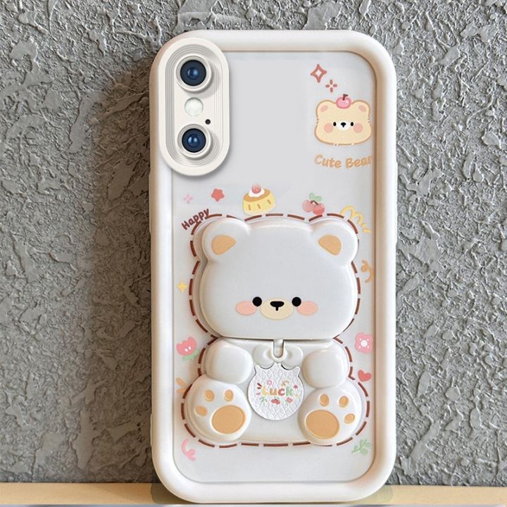 Case%20for%20iphone%20x%20s%20iphone%20xr%20iphone%20xs%20max%20phone%20casing%20back%20cover%20Softcase%20Silicone%20shockproof%20Cover%20new%20design%20aesthetic%20Rotatable%20mirror%20Cute%20Bear%20with%20holder%20JTXXZJ01%20-%20Image%203