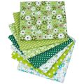 56PCS Printed Floral Assorted Cotton Craft Fabric Bundle Quilting Squares Patchwork for DIY Sewing Stitching 25cm. 