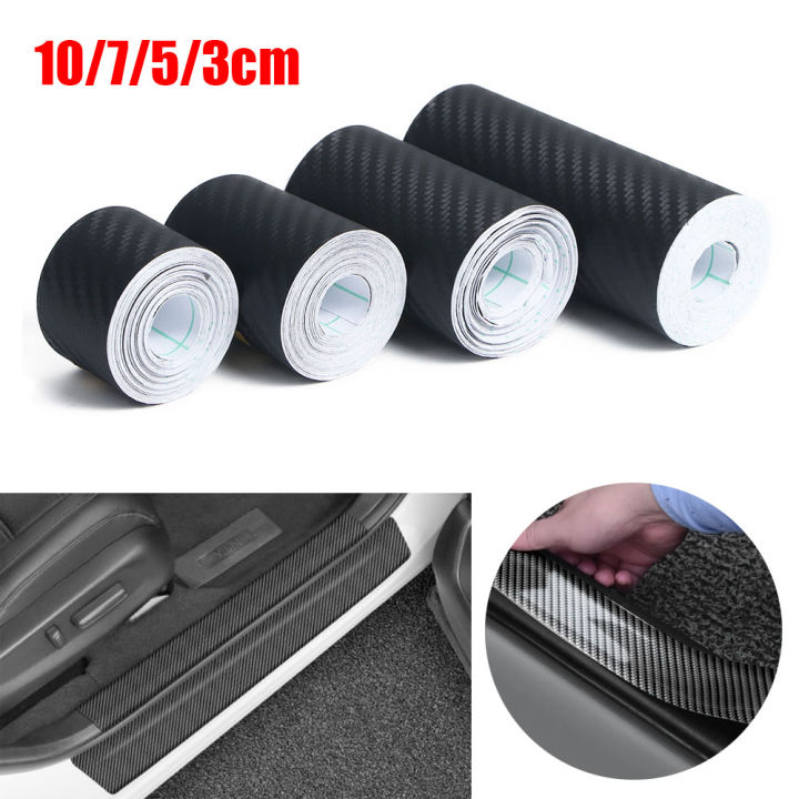 Car Body Protection Sticker 3D Auto Door Sill Side Mirror Body Sticker Bumper sSrip Anti-stepping ...