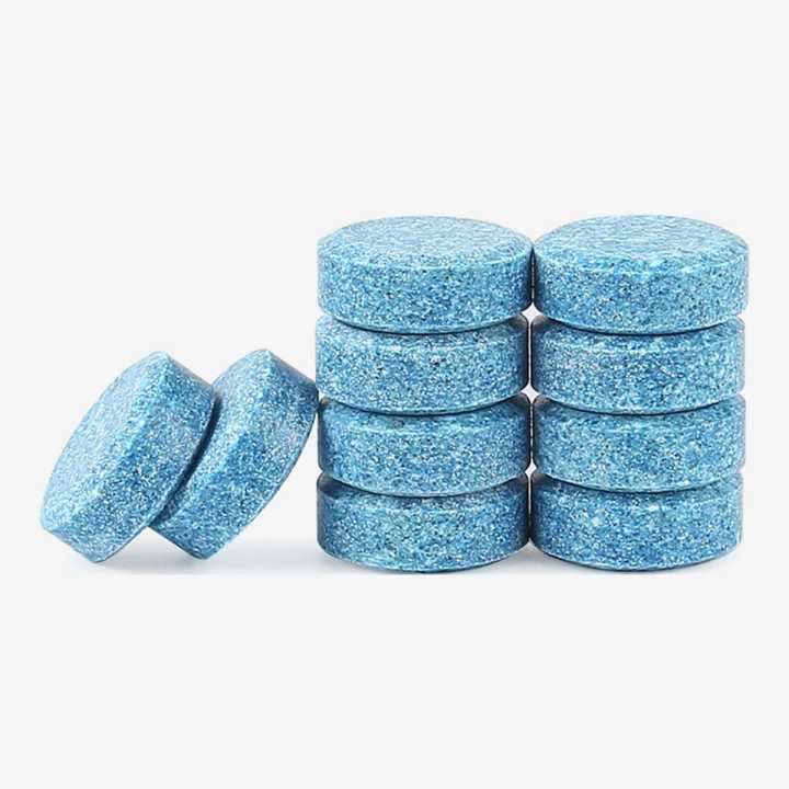 10 Pcs Car Window Cleaner Car Windshield Glass Cleaner Solid Tablets Car Wiper Accessories Effervescent Tablet