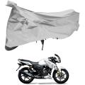 Anti Scratch Silver Bike Cover For Outdoor And Indoor Use. 