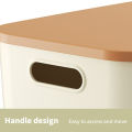 Desktop Storage Box Cosmetic Miscellaneous Items Snacks Storage Basket Household WANNA. 