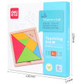Deli Wooden Triangle Puzzle - (74304). 