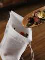Somnus feng   100 Pcs Disposable Tea Bags Filter Bags for Tea Infuser with String Heal Seal, Food Grade Non woven Fabric Spice Filters Teabags phone case. 
