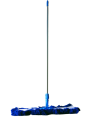 Kibble Mop /  Dry Mop With Aluminum  Handle - 110cm / ( 60Cm Refill & 60cm Frame). 