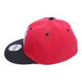 Red Color Classic Printed Cap For Boys. 