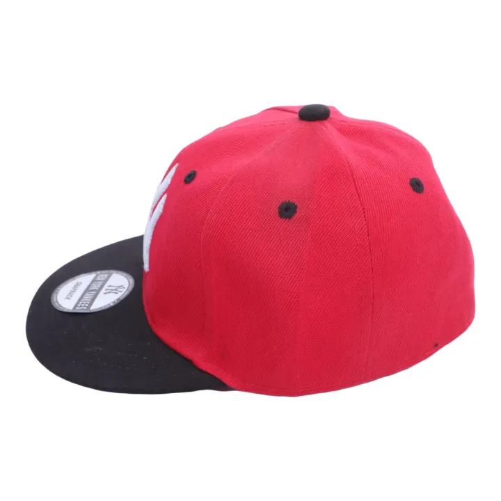 Red%20Color%20Classic%20Printed%20Cap%20For%20Boys%20-%20Image%203