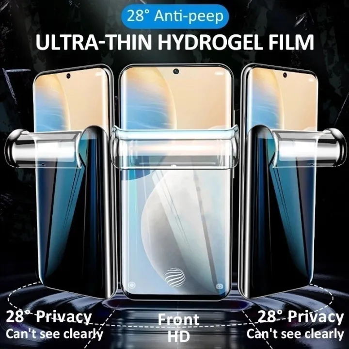 Tecno%20Camon%2040%20Premier%20Privacy%20Screen%20Soft%20Hydrogel%20Film%20For%20Tecno%20Camon%2040%20Pro%20Spark%20Go%201%202024%2030C%203in1%20Camera%20Lens%20Carbon%20Fiber%20Blck%20Film%20Screen%20Protector%20-%20Image%203